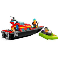 Конструктор LEGO City Човен пожежної бригади 144 деталі (60373) Конструктор LEGO City Човен пожежної бригади 144 деталі (60373)