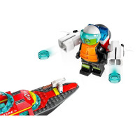 Конструктор LEGO City Човен пожежної бригади 144 деталі (60373) Конструктор LEGO City Човен пожежної бригади 144 деталі (60373)