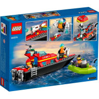 Конструктор LEGO City Човен пожежної бригади 144 деталі (60373) Конструктор LEGO City Човен пожежної бригади 144 деталі (60373)