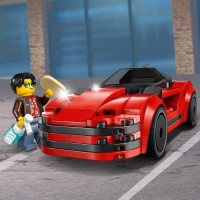 Конструктор LEGO City Червоний спортивний автомобіль 109 деталей (60448) Конструктор LEGO City Червоний спортивний автомобіль 109 деталей (60448)