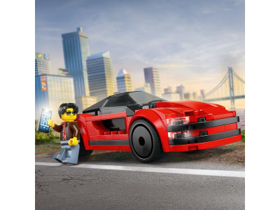 Конструктор LEGO City Червоний спортивний автомобіль 109 деталей (60448) Конструктор LEGO City Червоний спортивний автомобіль 109 деталей (60448)