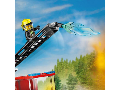 Конструктор LEGO City Пожежна машина з драбиною 82 деталі (60463) Конструктор LEGO City Пожежна машина з драбиною 82 деталі (60463)