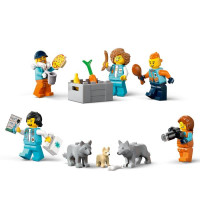 Конструктор LEGO City Арктична дослідницька вантажівка з науковою лабораторією 1064 деталі (60471)