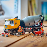 Конструктор LEGO City Бетонозмішувач 371 Деталь (60478) Конструктор LEGO City Бетонозмішувач 371 Деталь (60478)