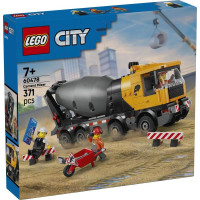 Конструктор LEGO City Бетонозмішувач 371 Деталь (60478) Конструктор LEGO City Бетонозмішувач 371 Деталь (60478)