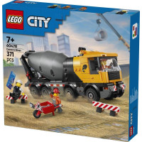 Конструктор LEGO City Бетонозмішувач 371 Деталь (60478) Конструктор LEGO City Бетонозмішувач 371 Деталь (60478)