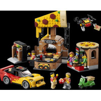 Конструктор LEGO® City Доставка піци з різними транспортними засобами 494 деталі (60496)
