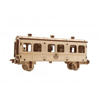 Дерев'яний механічний 3D конструктор Ugears Гоґвортс експрес (70176)