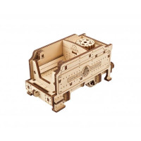 Дерев'яний механічний 3D конструктор Ugears Гоґвортс експрес (70176)