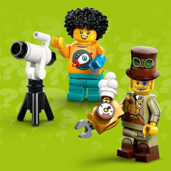 Фігурка-сюрприз для конструкторів LEGO Minifigures S27 9 деталей (71048) Фігурка-сюрприз для конструкторів LEGO Minifigures S27 9 деталей (71048)