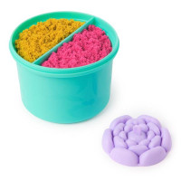 Набір кінетичного піску Kinetic Sand Казкові квіти з аксесуарами (71677) Набір кінетичного піску Kinetic Sand Казкові квіти з аксесуарами (71677)