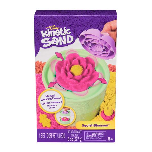 Набір кінетичного піску Kinetic Sand Казкові квіти з аксесуарами (71677) Набір кінетичного піску Kinetic Sand Казкові квіти з аксесуарами (71677)