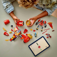 Конструктор LEGO NINJAGO Штормовий робот-вершник Кая 333 деталі (71830) Конструктор LEGO NINJAGO Штормовий робот-вершник Кая 333 деталі (71830)