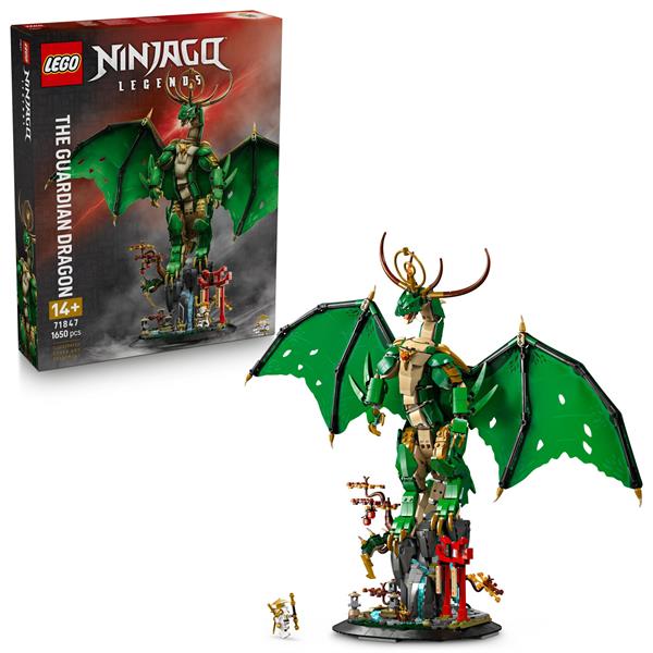 Конструктор LEGO NINJAGO Вартовий дракон 1650 деталей (71847)
