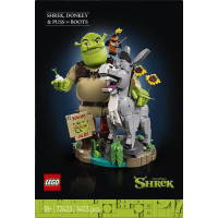 Конструктор LEGO® Шрек: Шрек, Віслюк і Кіт в чоботях (72423)