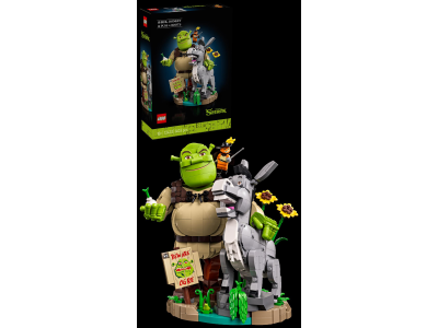 Конструктор LEGO® Шрек: Шрек, Віслюк і Кіт в чоботях (72423)