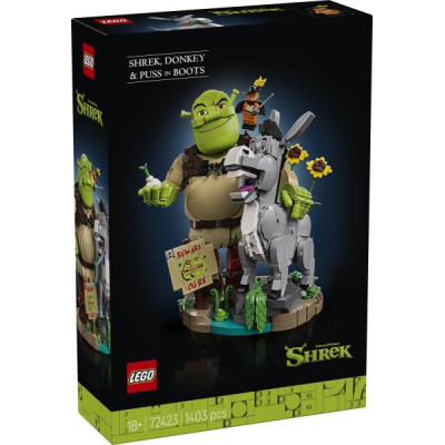 Конструктор LEGO® Шрек: Шрек, Віслюк і Кіт в чоботях (72423)