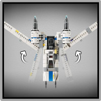 Конструктор LEGO Star Wars Повстанський винищувач U-Wing 594 деталі (75399)