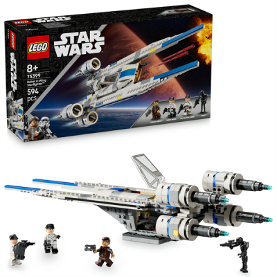 Конструктор LEGO Star Wars Повстанський винищувач U-Wing 594 деталі (75399)