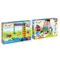 Конструктор PolyM Будівельник 80 деталей (760008) Конструктор PolyM Будівельник 80 деталей (760008)