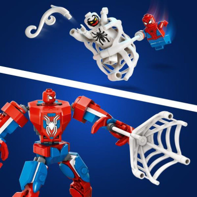 Конструктор LEGO Super Heroes Робот Людини-павука проти Анти-Венома 107 деталей (76308)