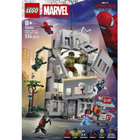 Конструктор LEGO® Marvel Епічна сутичка Людини-Павука проти Халка, 534 деталі (76350)