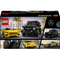 Конструктор LEGO Speed Champions Mercedes-AMG G 63 і Mercedes-AMG SL 63, 808 деталей (76924)