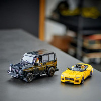 Конструктор LEGO Speed Champions Mercedes-AMG G 63 і Mercedes-AMG SL 63, 808 деталей (76924)