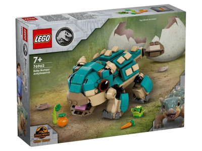 Конструктор LEGO Jurassic World Малюк Бампі Анкілозавр 358 деталей (76962)