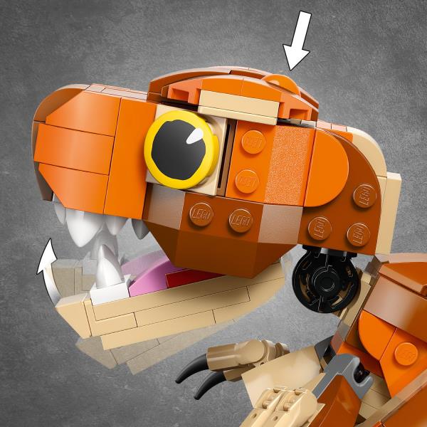 Конструктор LEGO Jurassic World Little Eatie тиранозавр 317 деталей (76967)