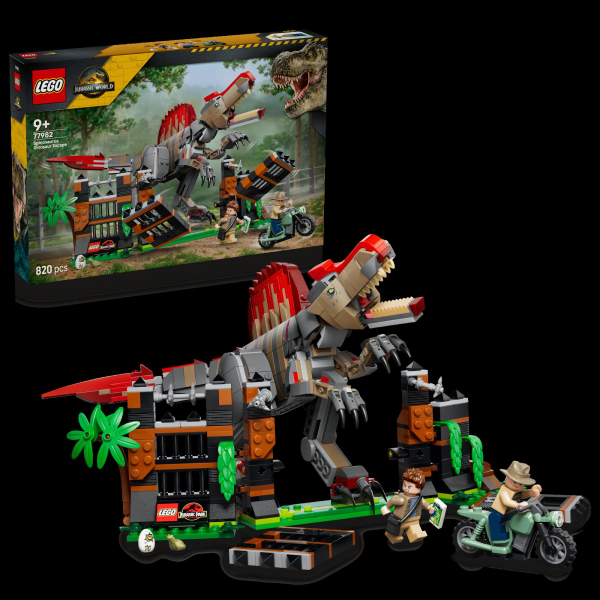 Конструктор LEGO® Jurassic World Втеча спинозавра Іграшка (77982)