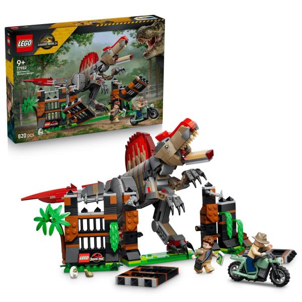 Конструктор LEGO® Jurassic World Втеча спинозавра Іграшка (77982)