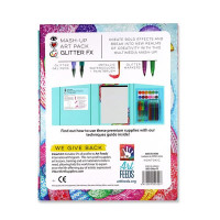 Набір для творчості I Heart Art Глітер-колаж з блискучими аквареллю гелевими ручками та маркерами (8003)