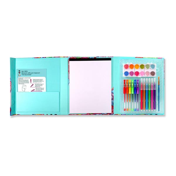 Набір для творчості I Heart Art Глітер-колаж з блискучими аквареллю гелевими ручками та маркерами (8003)