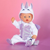 Одяг для ляльки Baby Born Комбінезон єдинорога 43 см (838266) Одяг для ляльки Baby Born Комбінезон єдинорога 43 см (838266)