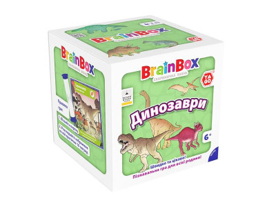 Настільна гра YaGo Brainbox Динозаври (BZZBRDI02UA) Настільна гра YaGo Brainbox Динозаври (BZZBRDI02UA)
