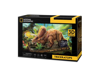 3D пазл CubicFun National Geographic Dino Трицератопс (DS1052h)