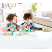 Набір музичних інструментів Hape Укулеле 4 в 1 (E0638) Набір музичних інструментів Hape Укулеле 4 в 1 (E0638)