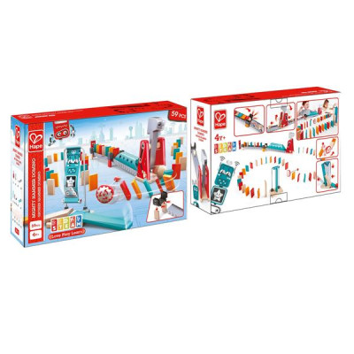 Динамічний конструктор Hape Ефект доміно Могутній молот 59 ел. (E1056)