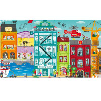Пазл Hape Міський пейзаж з анімацією 49 ел. (E1629) Пазл Hape Міський пейзаж з анімацією 49 ел. (E1629)