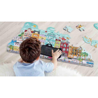 Пазл Hape Міський пейзаж з анімацією 49 ел. (E1629) Пазл Hape Міський пейзаж з анімацією 49 ел. (E1629)