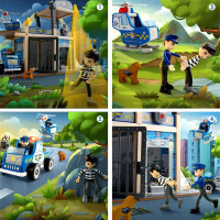 Ігровий набір Hape Поліцейська дільниця (E3050) Ігровий набір Hape Поліцейська дільниця (E3050)