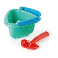 Набір для пісочниці Hape відерце з лопаткою (E4089) Набір для пісочниці Hape відерце з лопаткою (E4089)