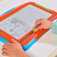 Магнітна дошка для малювання Megasketcher помаранчево-блакитний (E72741) Магнітна дошка для малювання Megasketcher помаранчево-блакитний (E72741)