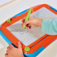 Магнітна дошка для малювання Megasketcher помаранчево-блакитний (E72741) Магнітна дошка для малювання Megasketcher помаранчево-блакитний (E72741)