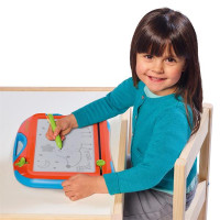 Магнітна дошка для малювання Megasketcher помаранчево-блакитний (E72741) Магнітна дошка для малювання Megasketcher помаранчево-блакитний (E72741)