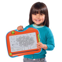 Магнітна дошка для малювання Megasketcher помаранчево-блакитний (E72741) Магнітна дошка для малювання Megasketcher помаранчево-блакитний (E72741)