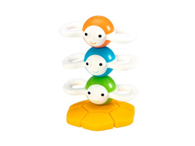 Магнітна пірамідка Fat Brain Toys Dizzy Bees Веселі бджілки (F294ML)