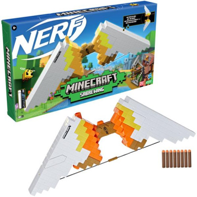Іграшковий лук Nerf Майнкрафт Сабревинг (F4733) Іграшковий лук Nerf Майнкрафт Сабревинг (F4733)