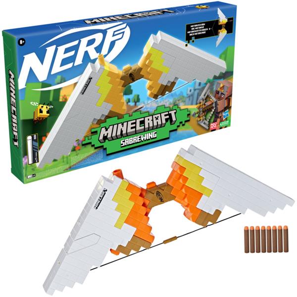 Іграшковий лук Nerf Майнкрафт Сабревинг (F4733) Іграшковий лук Nerf Майнкрафт Сабревинг (F4733)